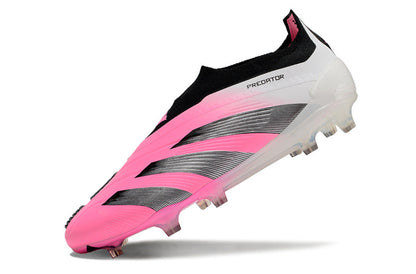 Adidas Predator Elite + FG - Branco Rosa