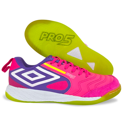 Umbro Pro 5 Bump Futsal - Pink/Morado
