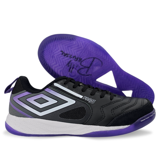 Umbro Pro 5 Bump Futsal - Negro/Morado