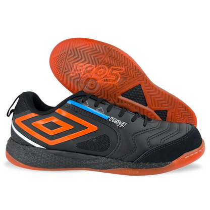 Umbro Pro 5 Bump Futsal - Negro/Naranjado