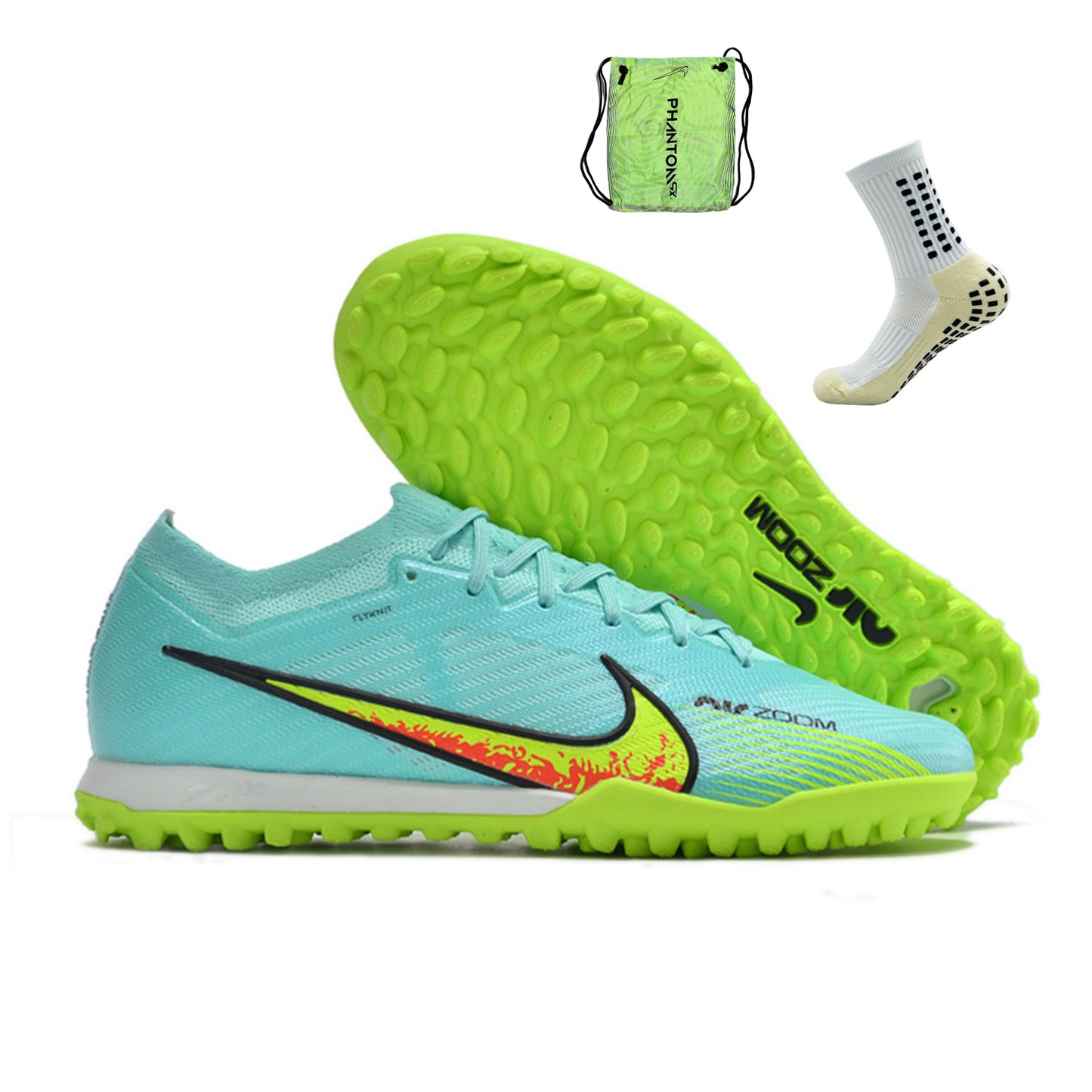 Nike Mercurial Air Zoom Vapor 15 Elite Society - Azul Verde