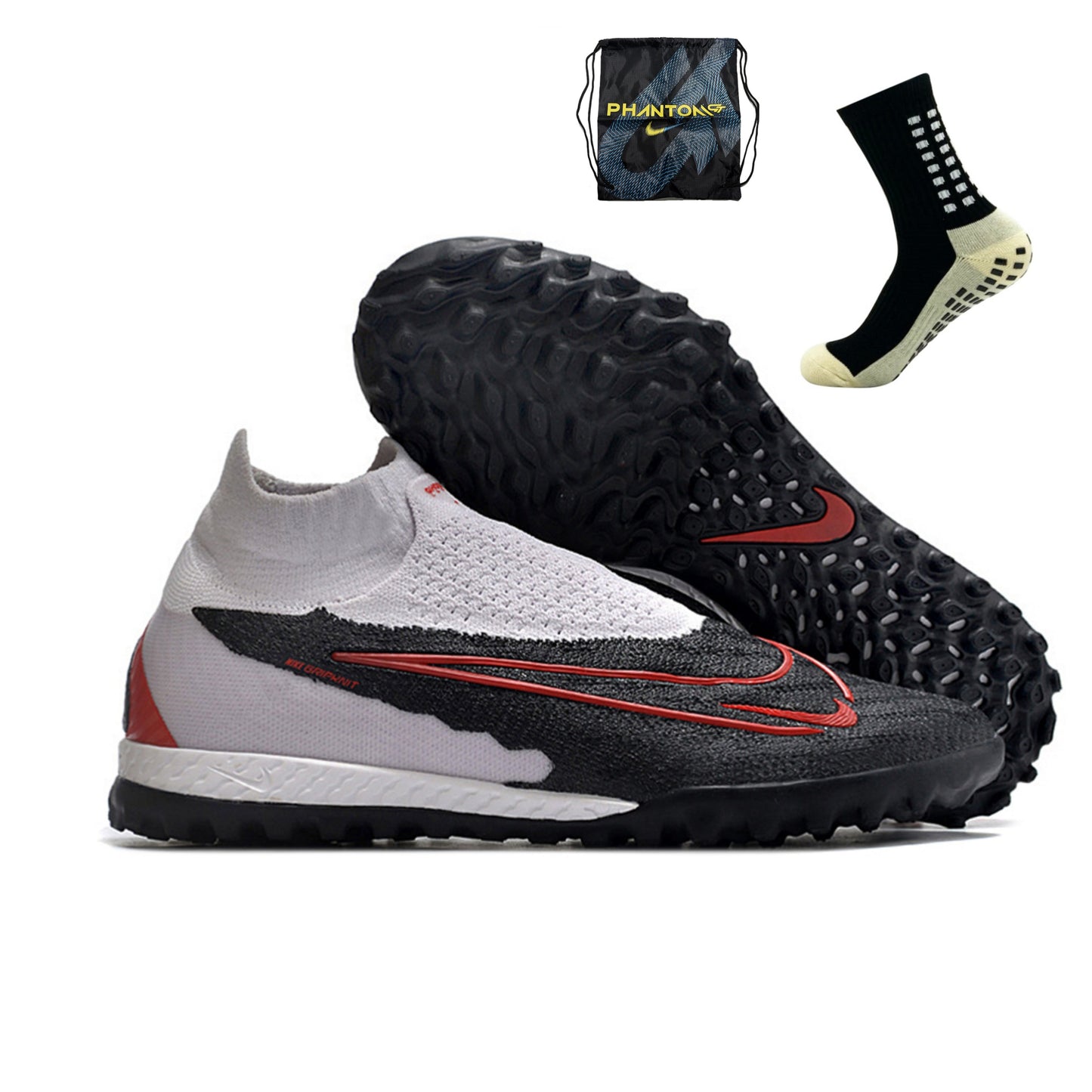 Nike Phantom GX Elite DF Society - Preto Branco