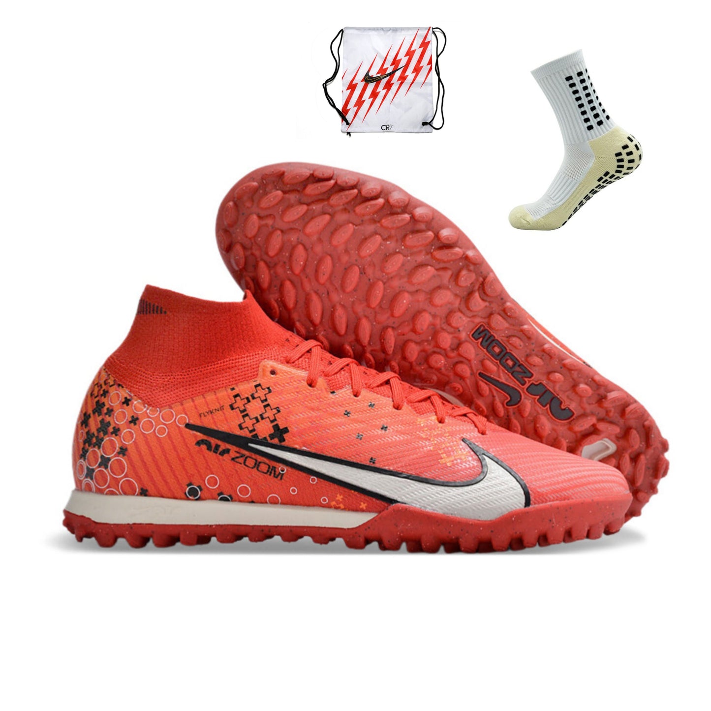 Nike Air Zoom Mercurial Superfly 9 Elite Society - Vermelho