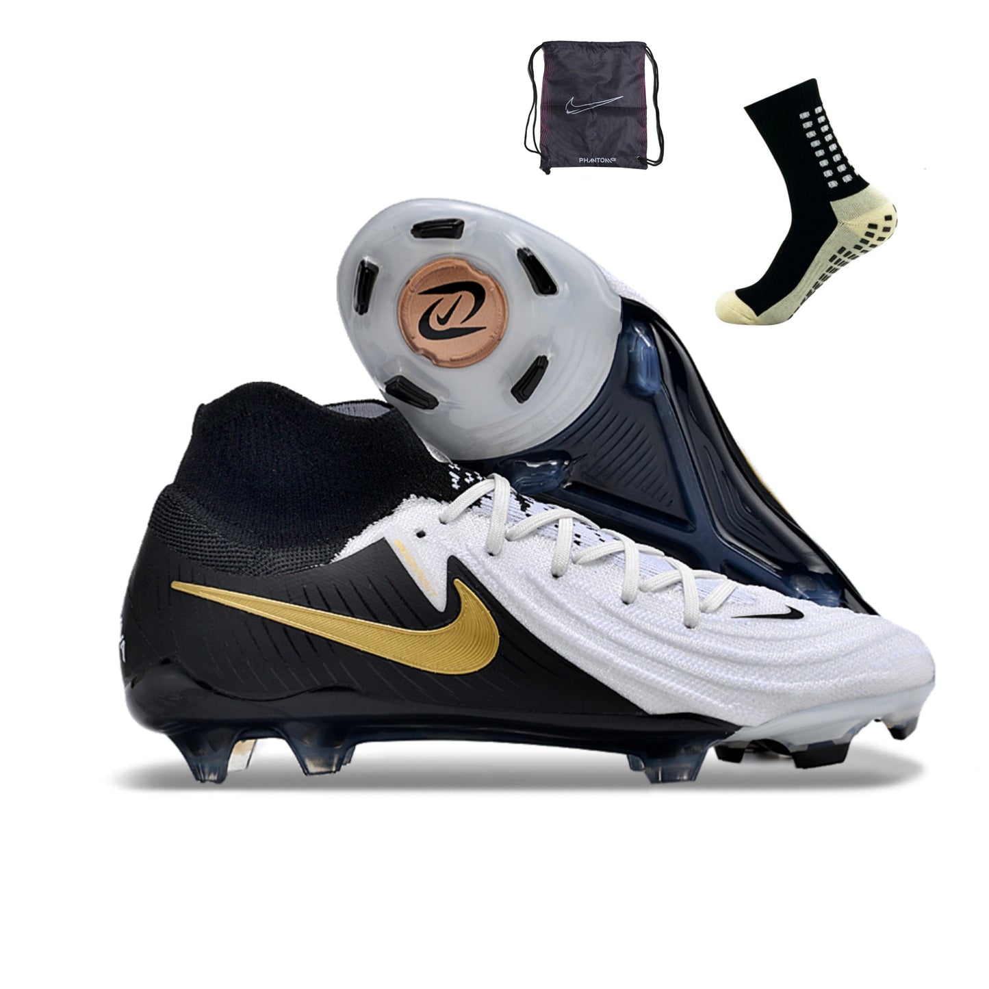 Nike Phantom Luna Elite II FG - Preto Branco