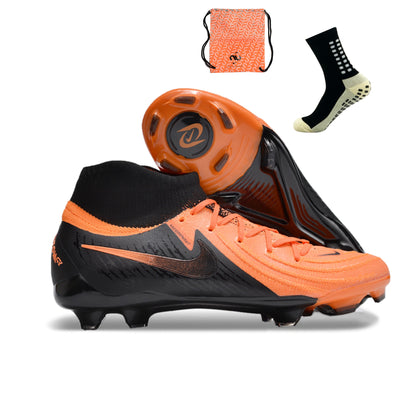 Nike Feminina Phantom Luna II Elite FG - Laranja Preto