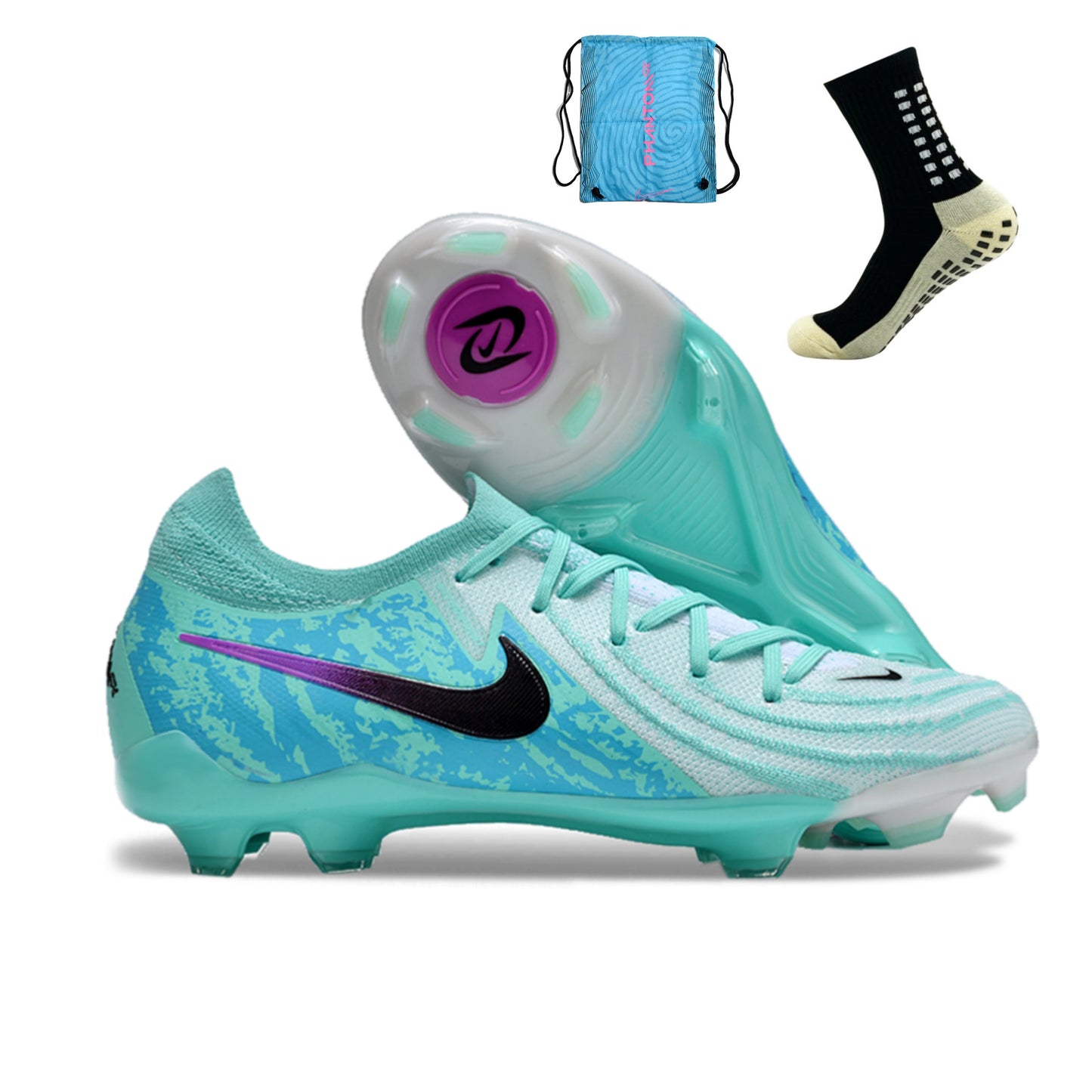 Nike Feminina Phantom GX2 Elite FG - Azul