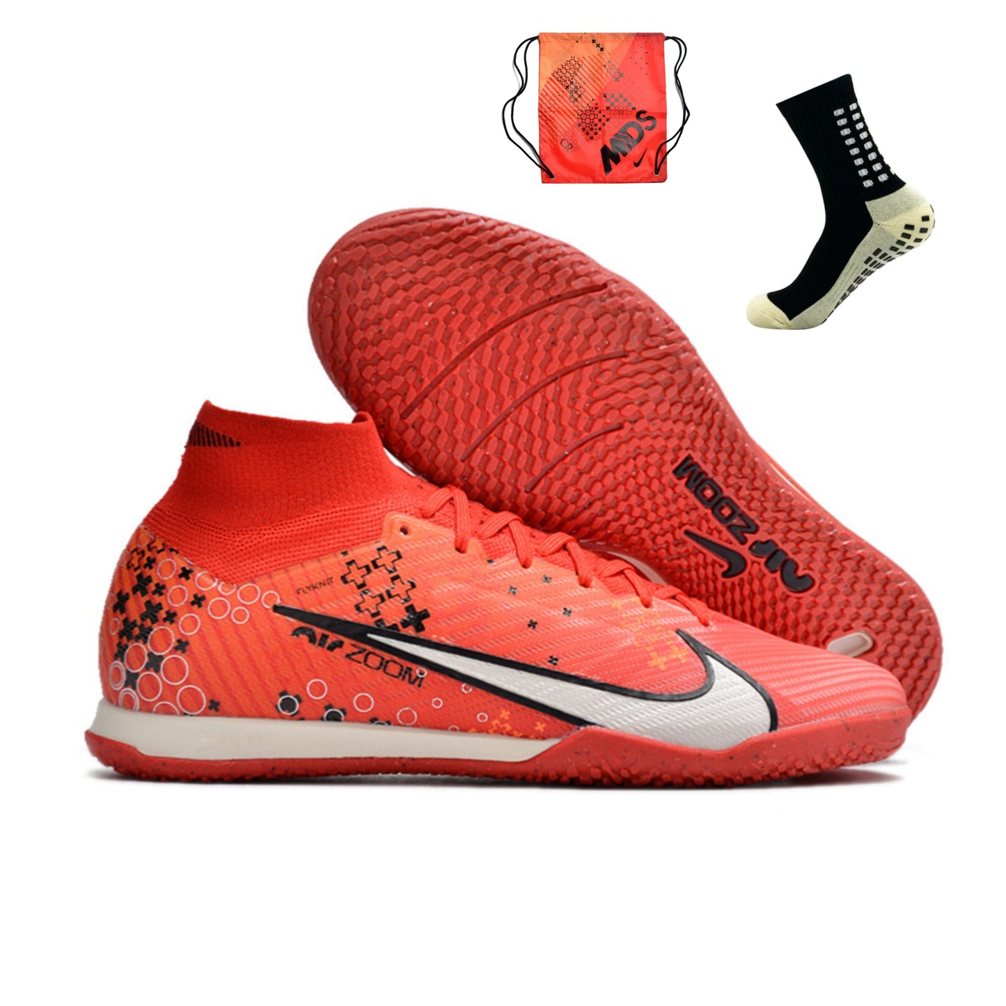 Nike Air Zoom Mercurial Superfly 9 Elite Futsal - Vermelho