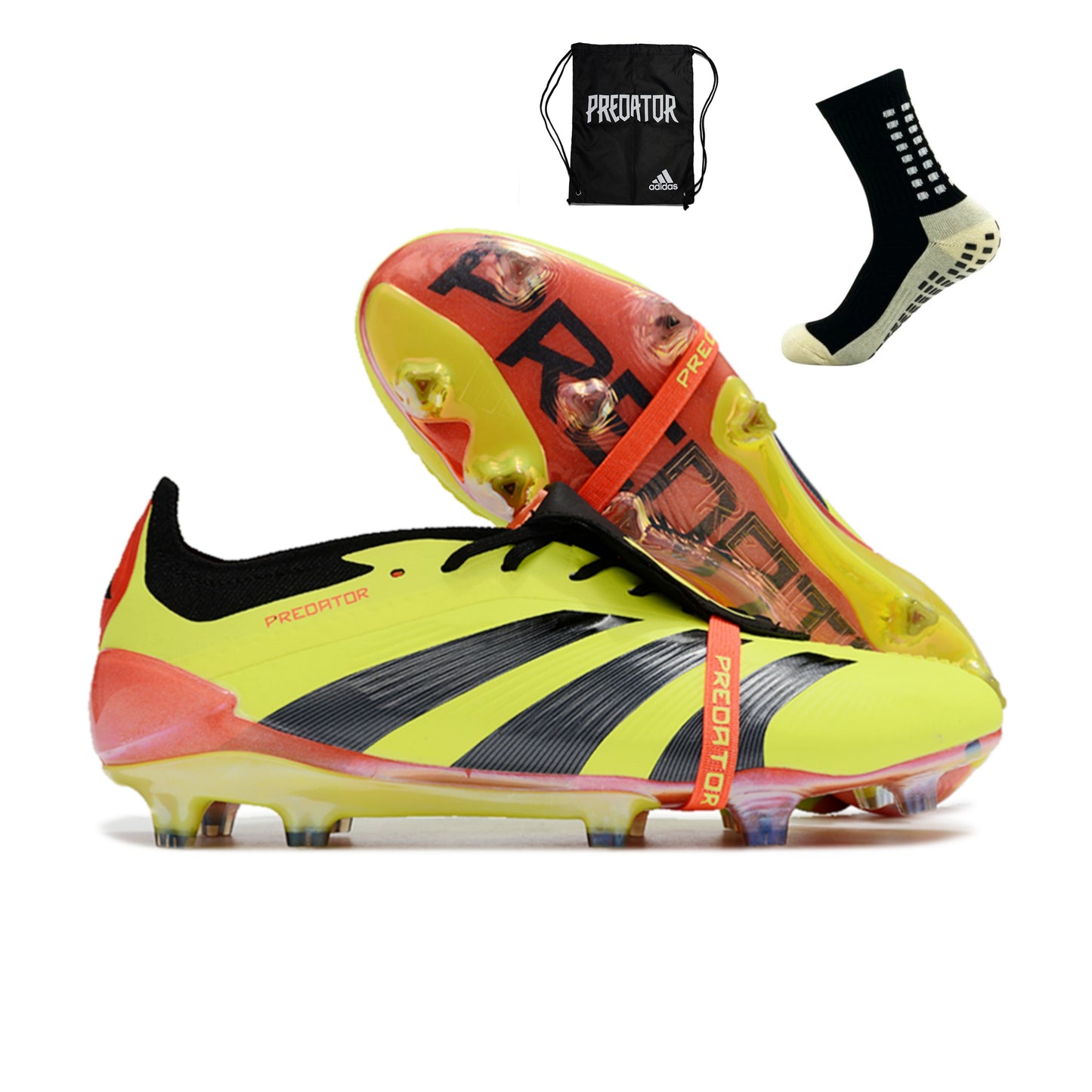 Adidas Predator Elite Tongue FG - Amarelo