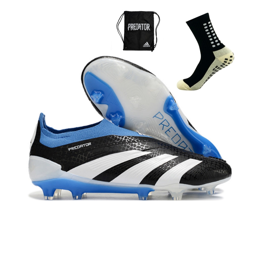 Adidas Predator Elite + FG - Preto Azul