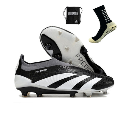 Adidas Predator Elite + FG - Preto Branco