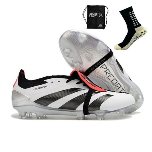 Adidas Predator Elite Tongue FG - Cinza Preto