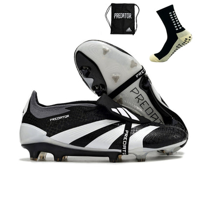 Adidas Predator Elite Tongue FG - Preto Branco