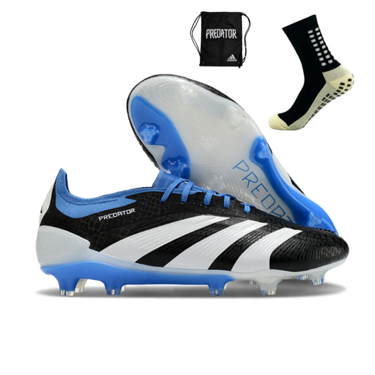 Adidas Predator Elite FG - Preto Azul