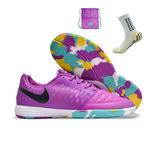 Nike Feminina Lunar Gato II Futsal - Roxo