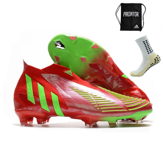 Adidas Predator Edge + FG Vermelho Verde