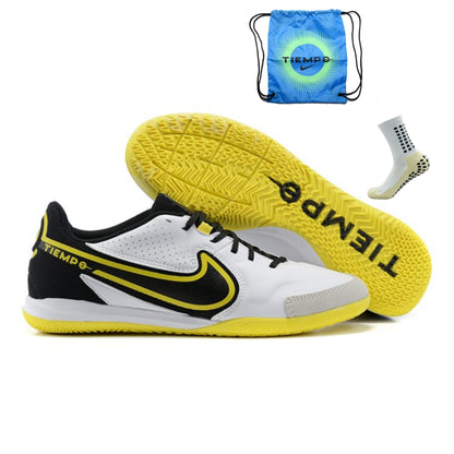 Nike Tiempo Legend 9 Academy Futsal Branco Amarelo Preto