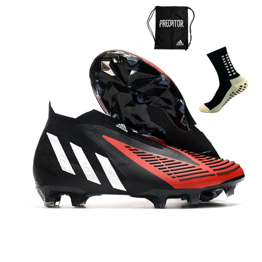 Adidas Predator Edge + FG - Vermelho Preto