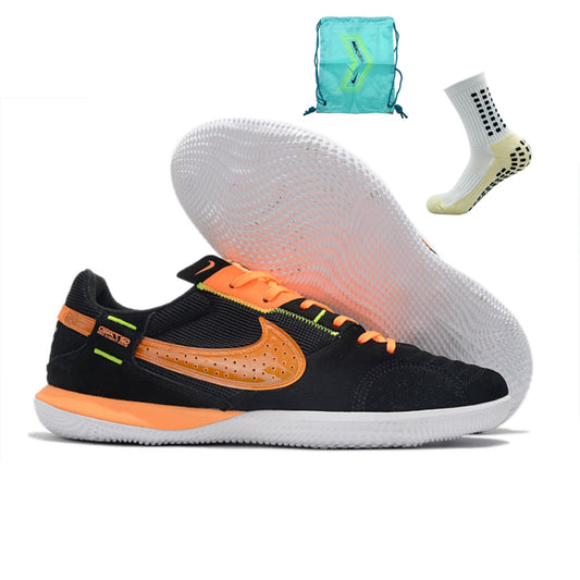 Nike Street Gato Futsal - Preto Laranja