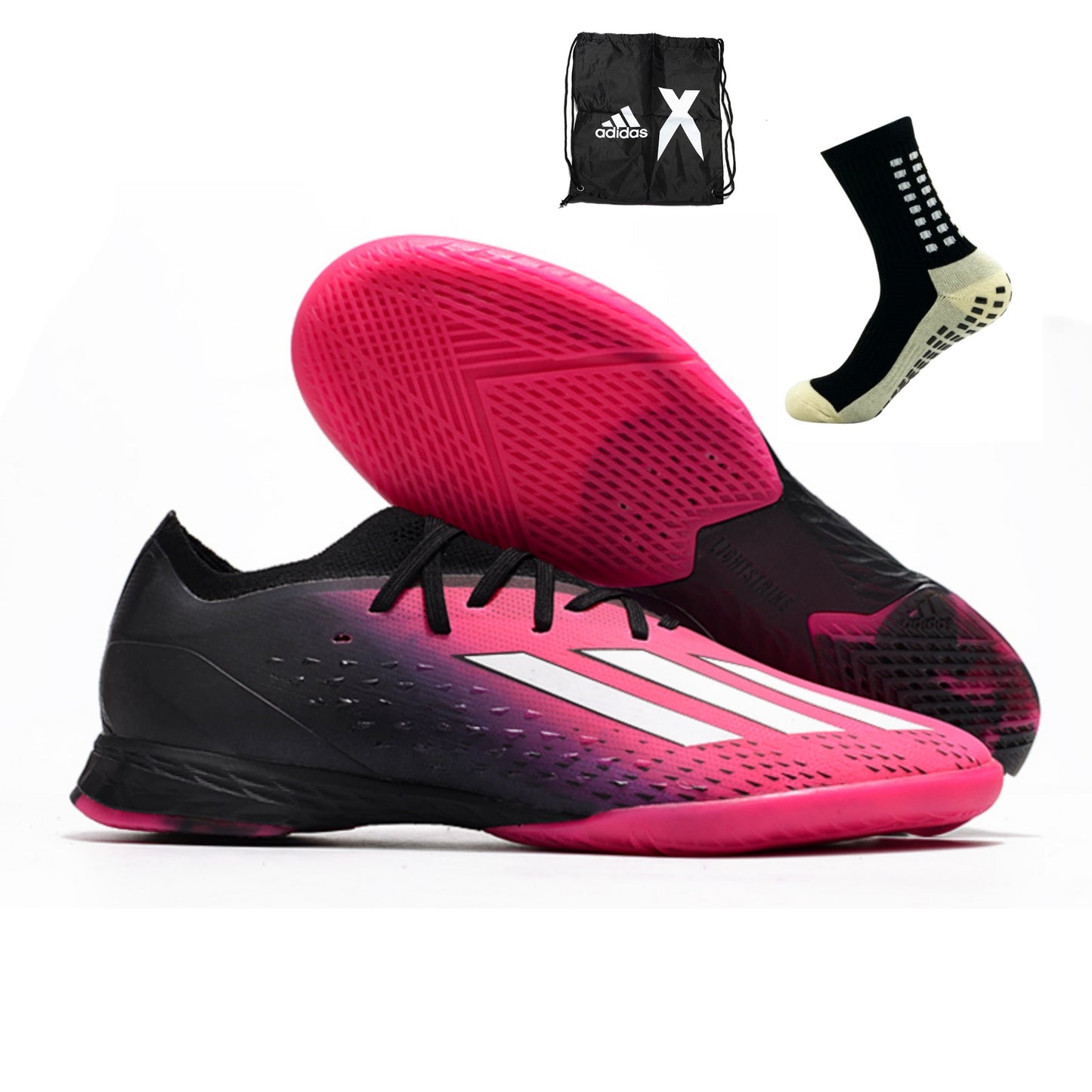 Adidas X Speedportal.1 Futsal - Preto Rosa