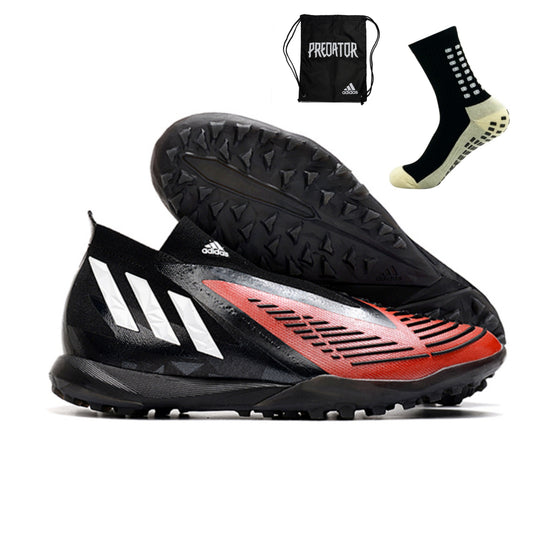 Adidas Predator Edge + Society - Vemelho Preto