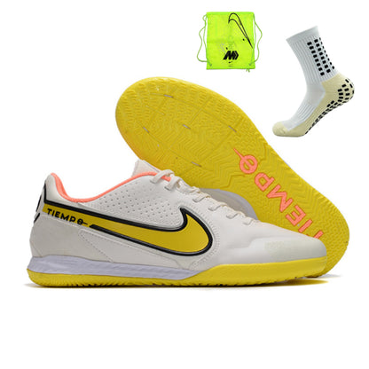 Nike Tiempo Legend 9 Pro Futsal - Branco Amarelo