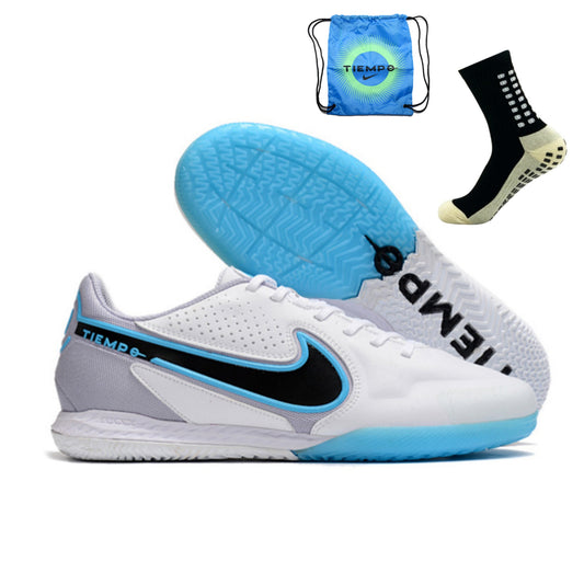 Nike Tiempo Legend 9 Pro Futsal - Branco Azul