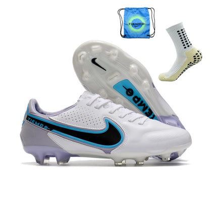 Nike Tiempo Legend 9 Elite FG - Branco Azul