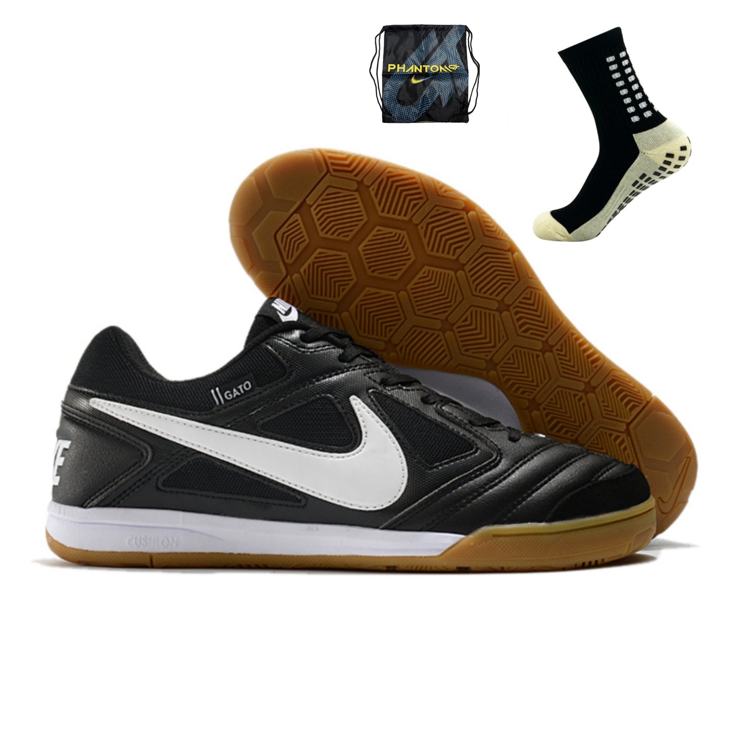 Nike SB Gato Futsal - Preto Branco