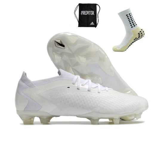 Adidas Predator Accuracy .1 LOW  FG - Branco