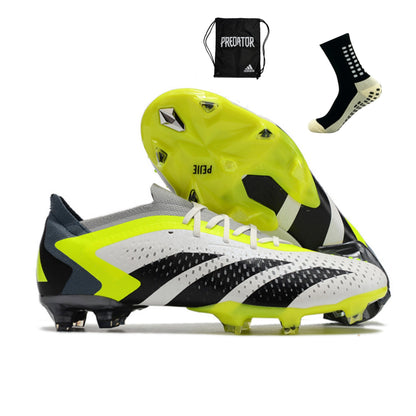 Adidas Predator Accuracy .1 LOW FG - Verde Cinza