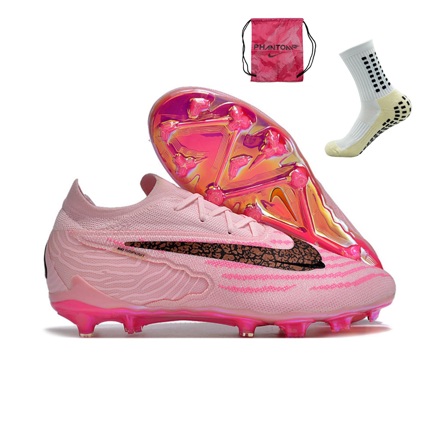 Nike Feminina Phantom GX Elite FG - Rosa