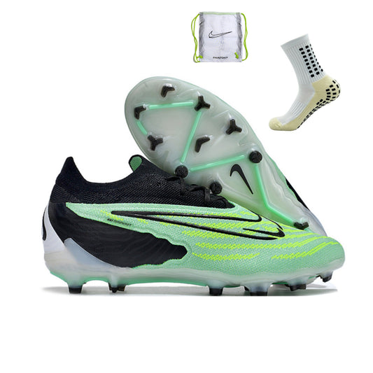 Nike Feminina Phantom GX Elite FG - Verde Preto