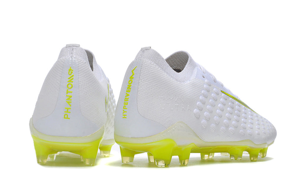 Nike Phantom Ultra Venom FG - Branco Amarelo