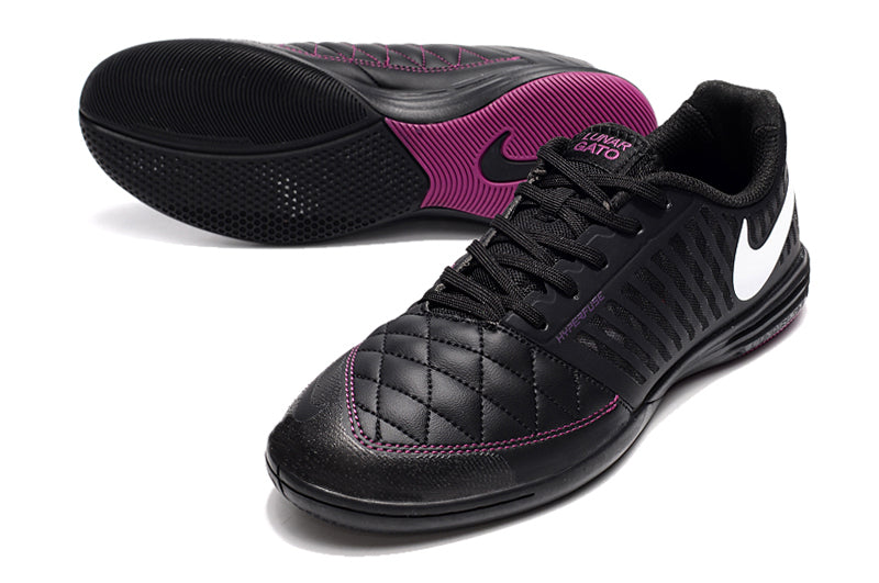 Nike Lunar Gato II Futsal - Preto Roxo