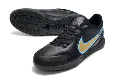 Nike Tiempo Legend 9 Pro Futsal Preto Dourado