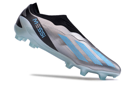 Adidas X Crazyfast .1 Laceless FG - Messi Prata