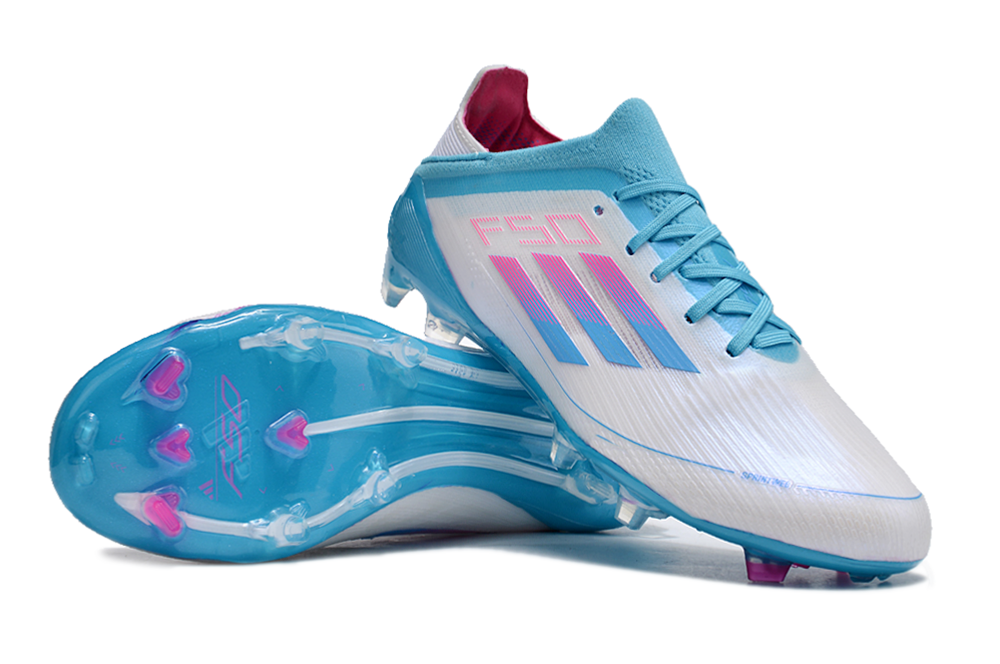 Adidas Feminina F50 Elite FG - Azul Branco