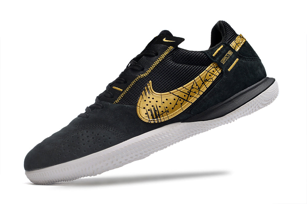 Nike Street Gato Futsal - Preto Dourado