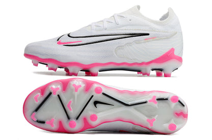 Nike Feminina Phantom GX Elite FG - Branco Rosa