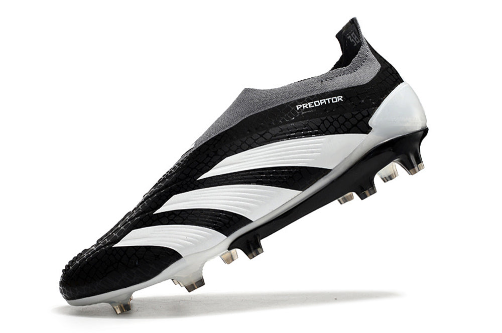 Adidas Predator Elite + FG - Preto Branco