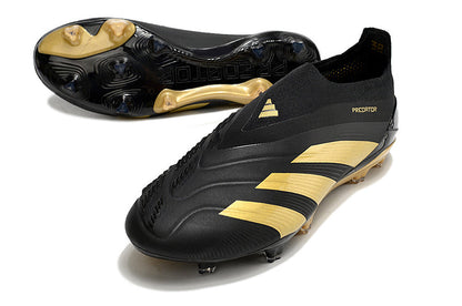 Adidas Predator Elite + FG -Preto Dourado