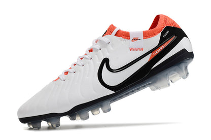 Nike Tiempo Legend X Elite FG - Branco Vermelho