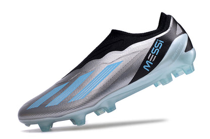 Adidas X Crazyfast .1 Laceless FG - Messi Prata