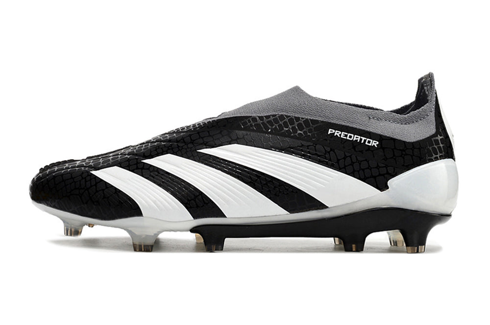 Adidas Predator Elite + FG - Preto Branco