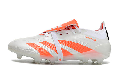 Adidas Feminina Predator Elite Tongue FG - Branco Laranja