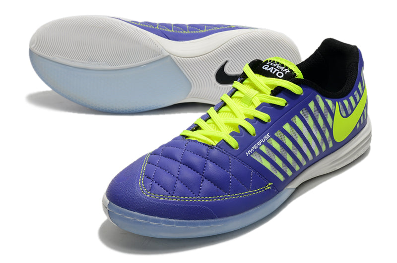 Nike Lunar Gato II Futsal - Azul Amarelo