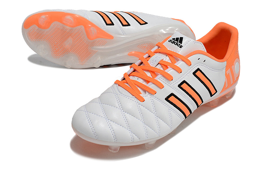 Adidas 11 Pro FG - Branco Laranja