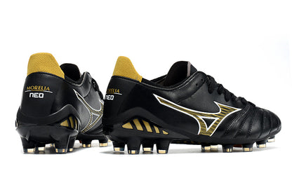 Mizuno Morelia Neo III Pro FG - Preto Amarelo