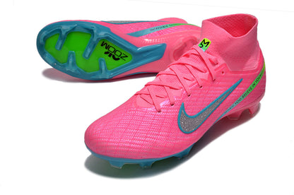 Nike Feminina Air Zoom Superfly 9 FG Elite - Rosa Azul