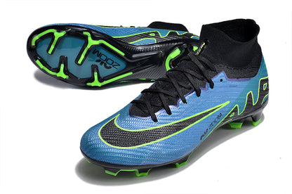 Nike Feminina Air Zoom Superfly 9 FG Elite - Azul Verde